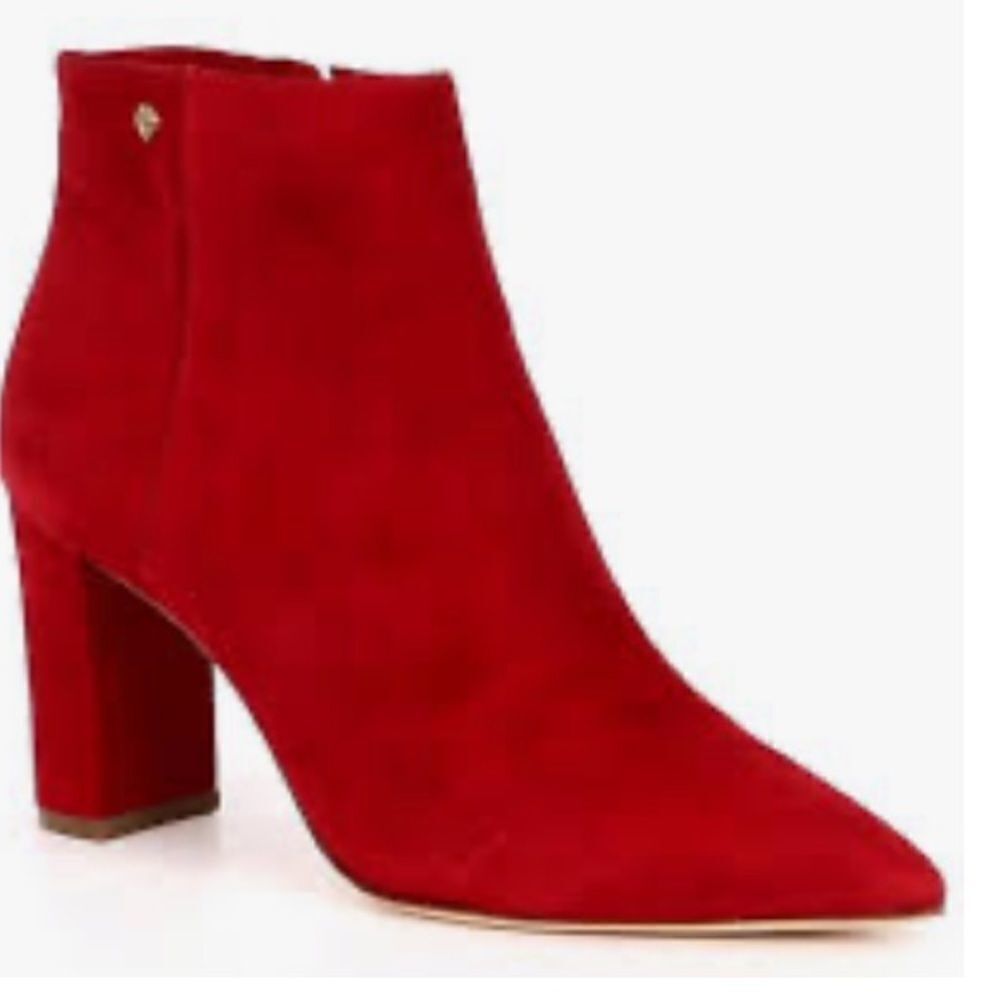 Antonio Melani Shahn Red booties